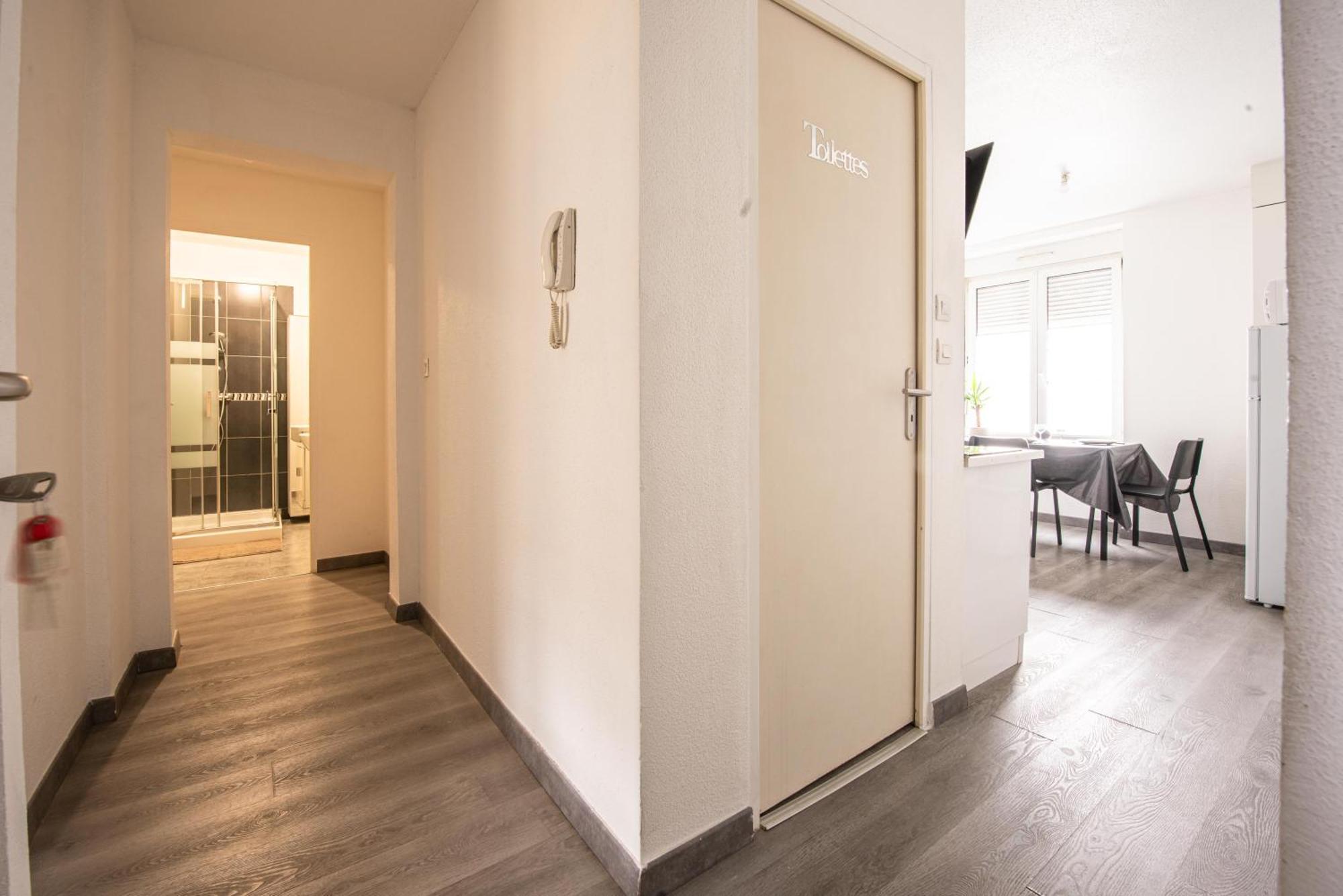 Apartament Oasis Mulhousien - Rdc, Wifi, Parking Miluza Zewnętrze zdjęcie
